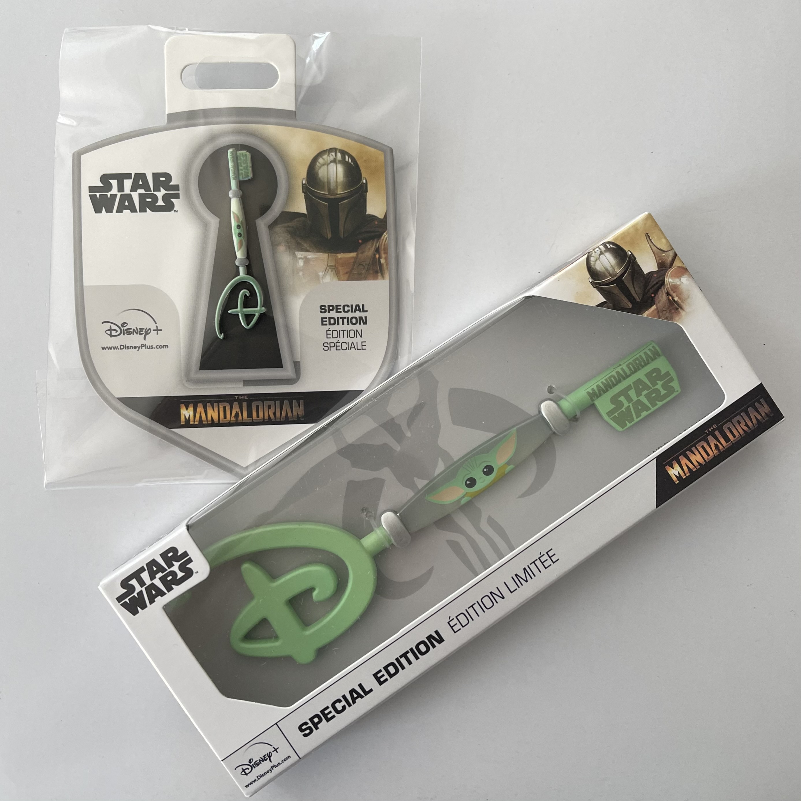 Disney Star Wars Mandalorian Special Edition Grogu The Child Baby Yoda Key Pin