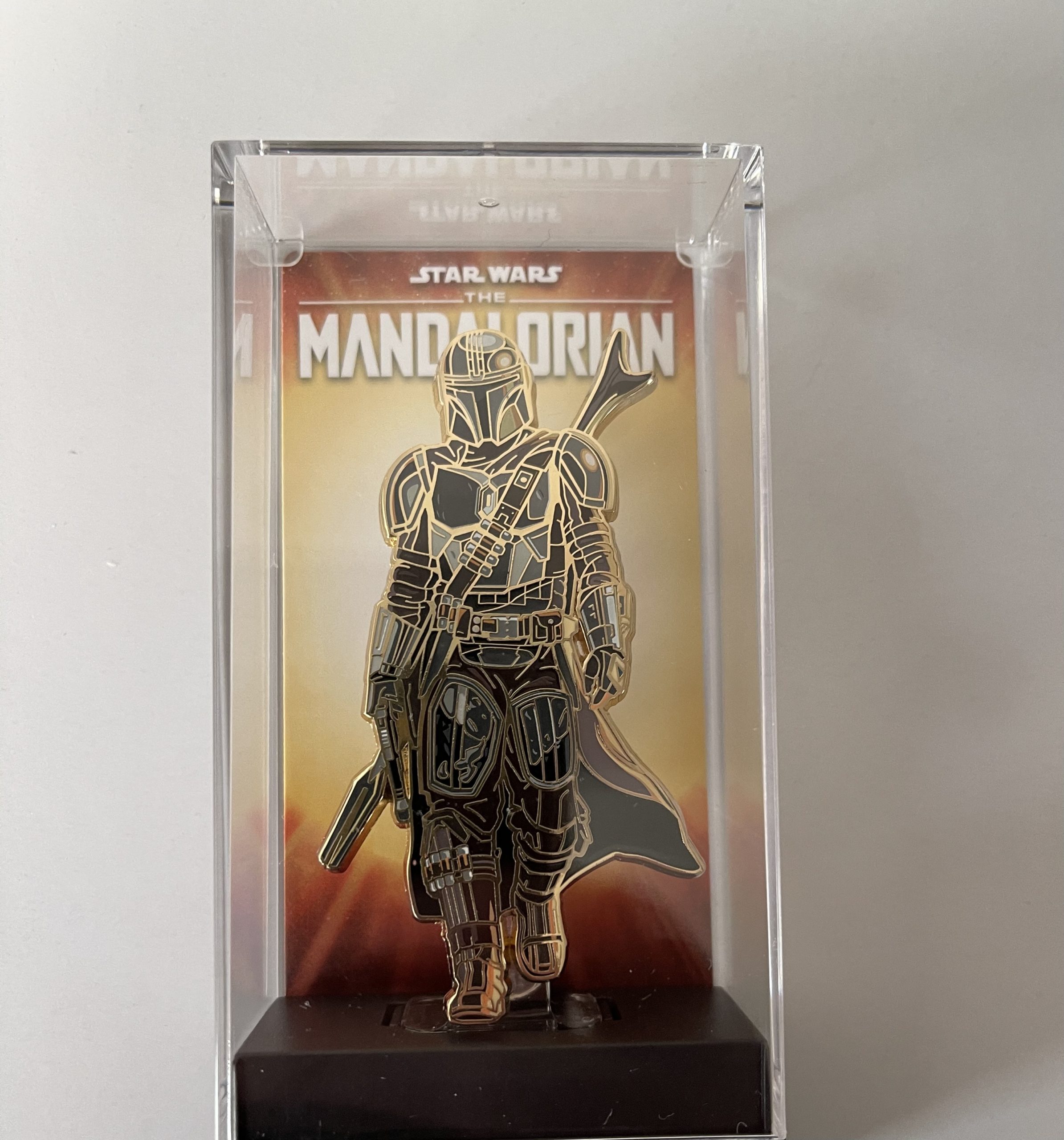 FiGPiN The Mandalorian Deluxe Box Set of 5 Star Wars Logo Pin LE 2900 NEW 
